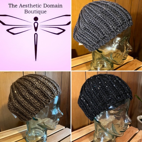 Pink Violet Cable-Knit Tam - Picture 13 of 14